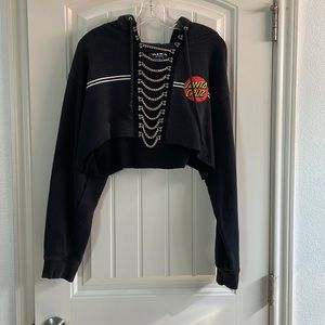 I am koko/Santa Cruz cropped hoodie